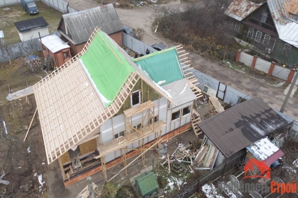 Капитальный ремонт крыши дома