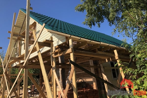 Реконструкция и строительство крыши